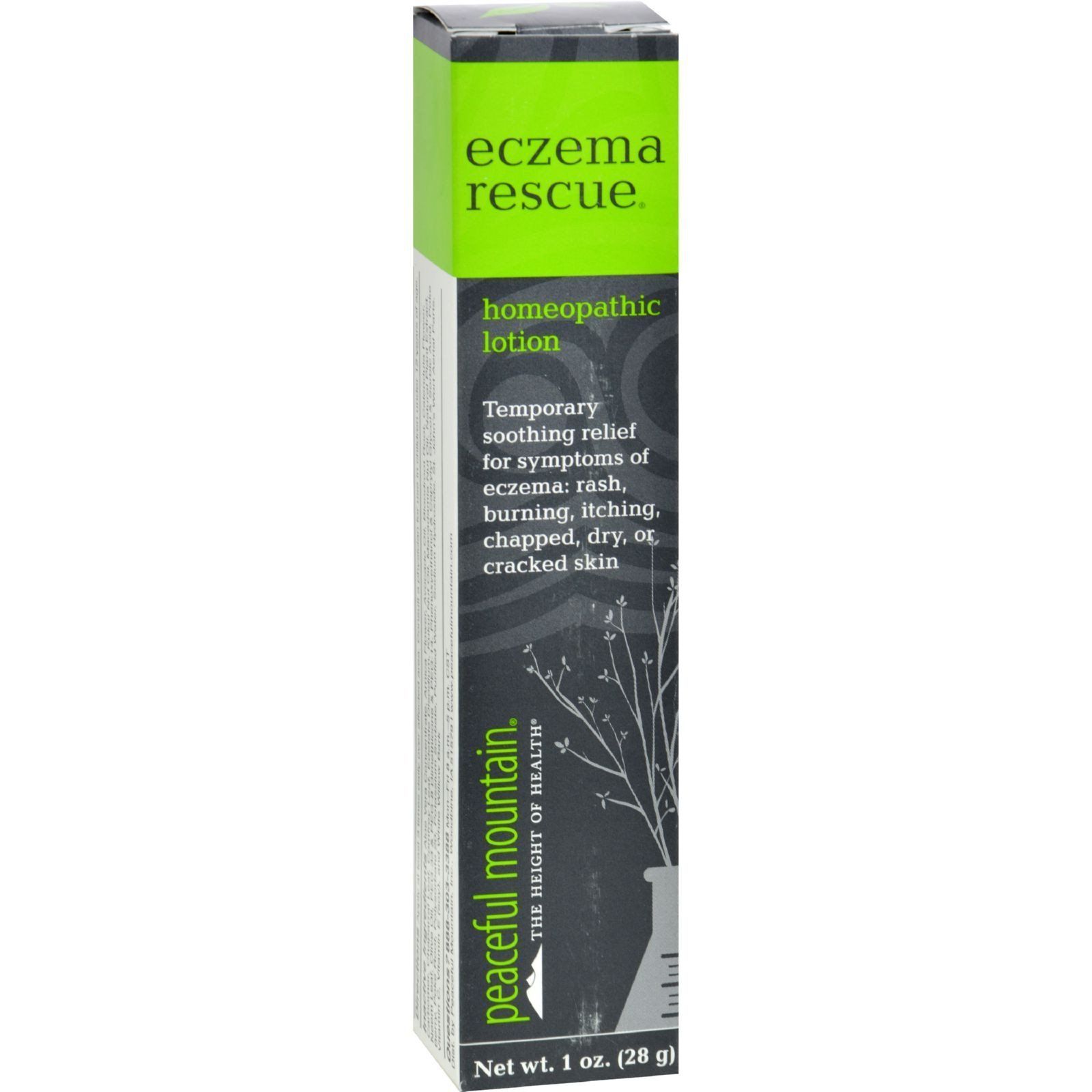 Peaceful Mountain Eczema Rescue Homeopathic Lotion
