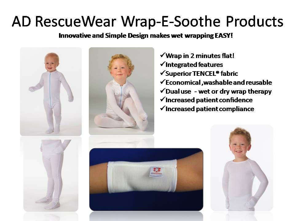 Pin by AD RescueWear on Wet Wrap Therapy For Eczema