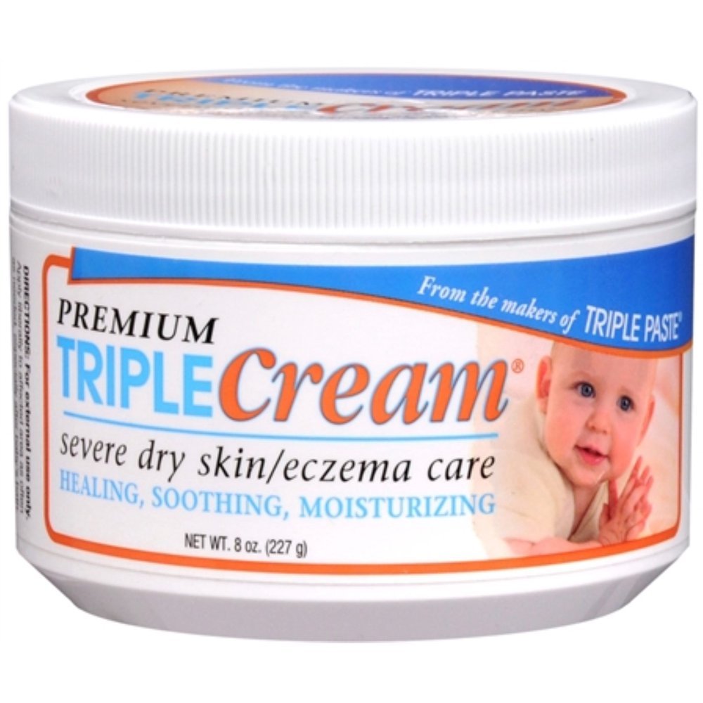 Premium Triple Cream Severe Dry Skin/Eczema Care 8 oz