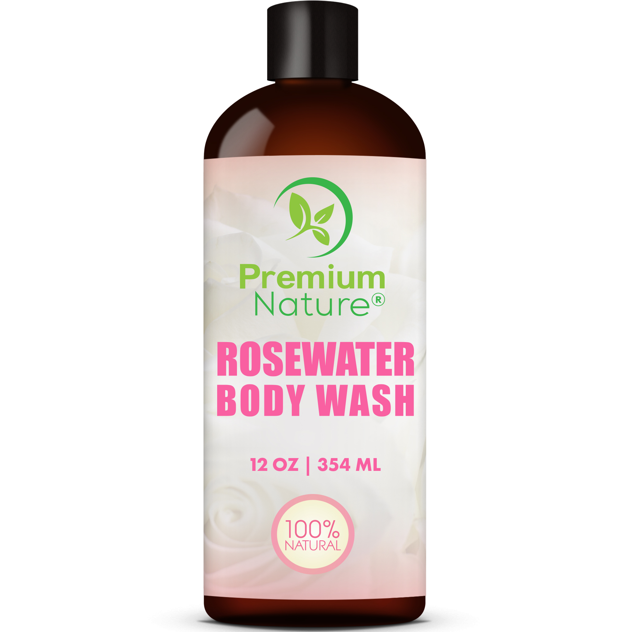Rosewater Moisturizing Natural Body Wash