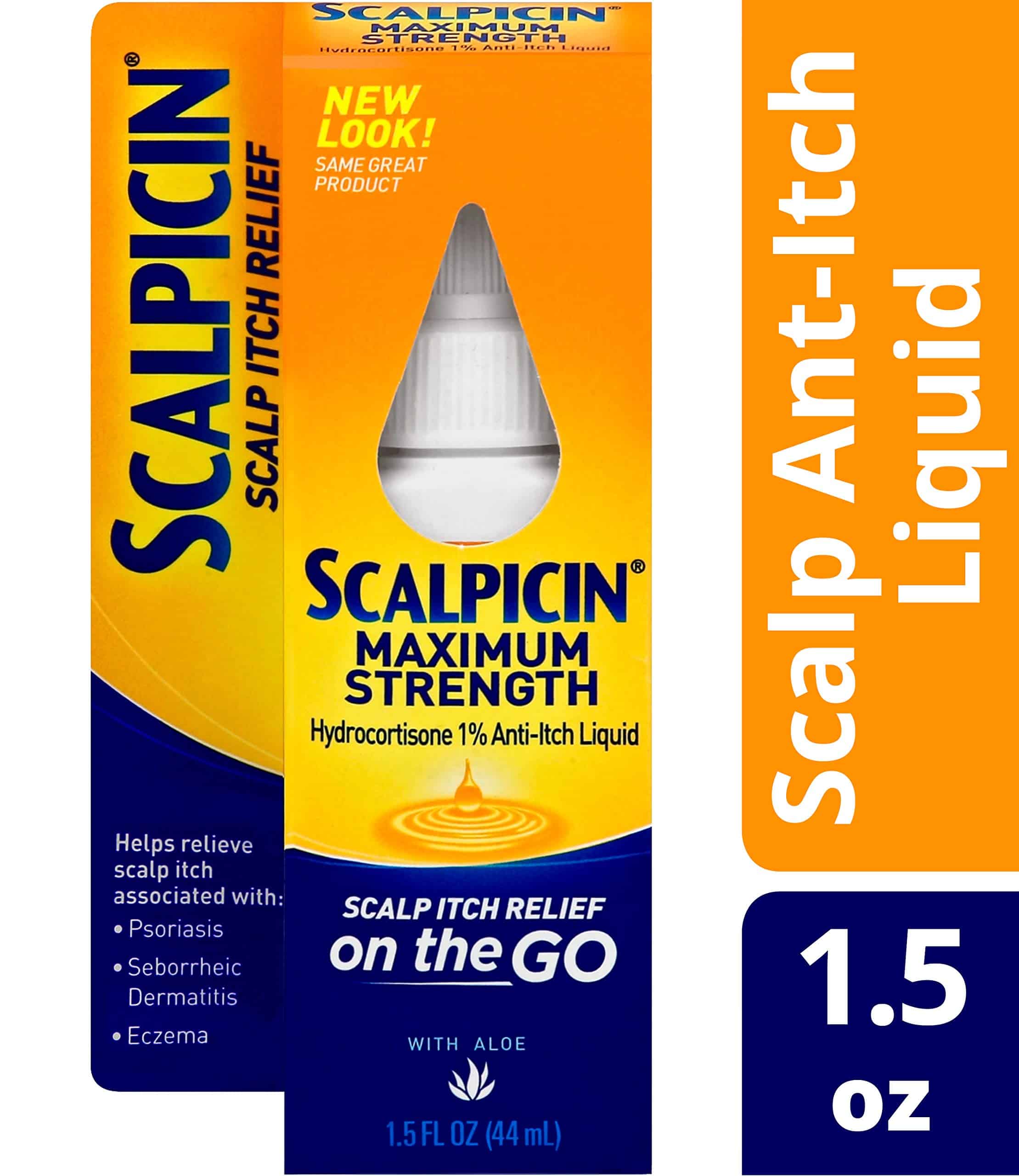 Scalpicin Maximum Strength Scalp Itch Liquid Treatment