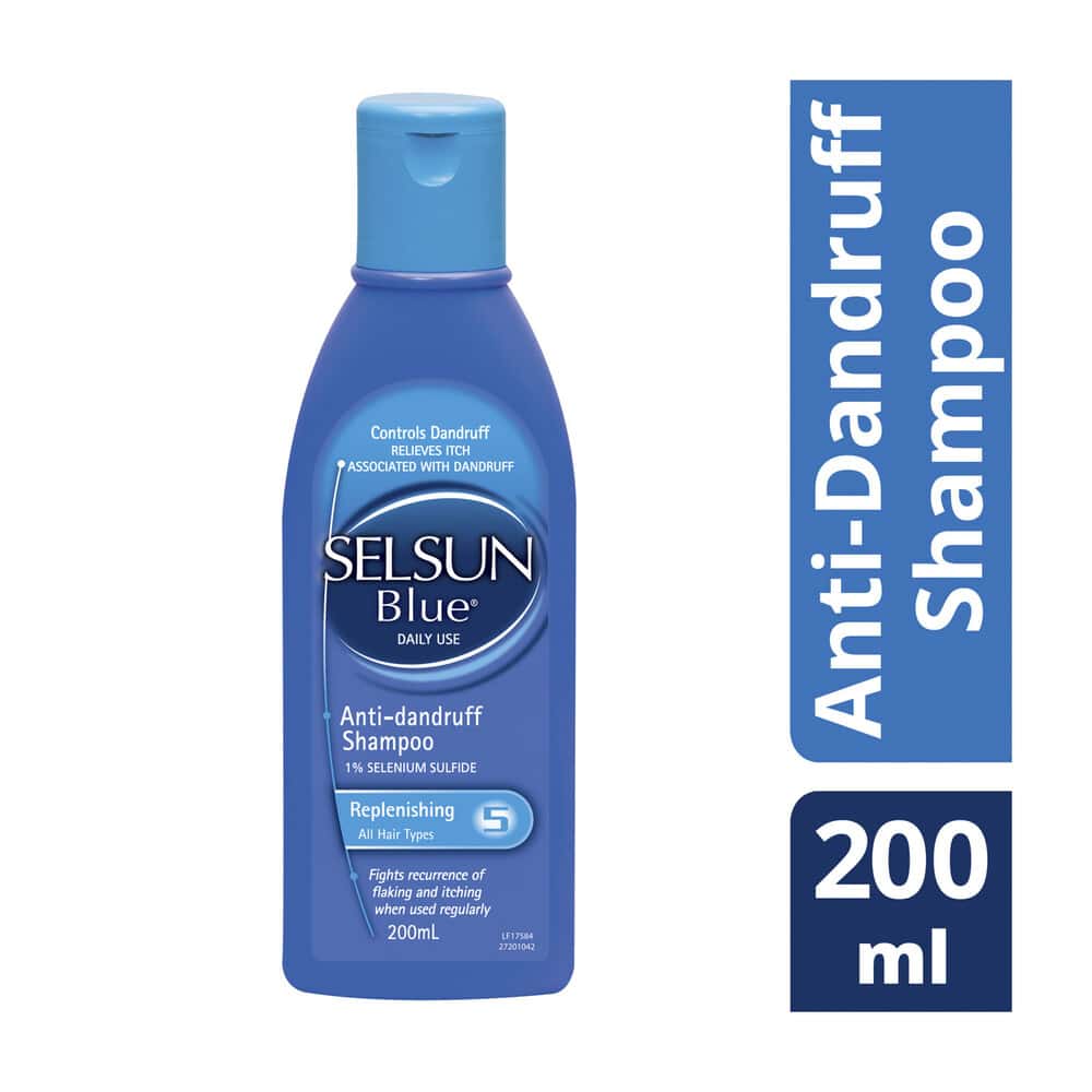 Selsun Blue/Green/Gold Anti Danduff Shampoo 200ml Full Range Shipping ...