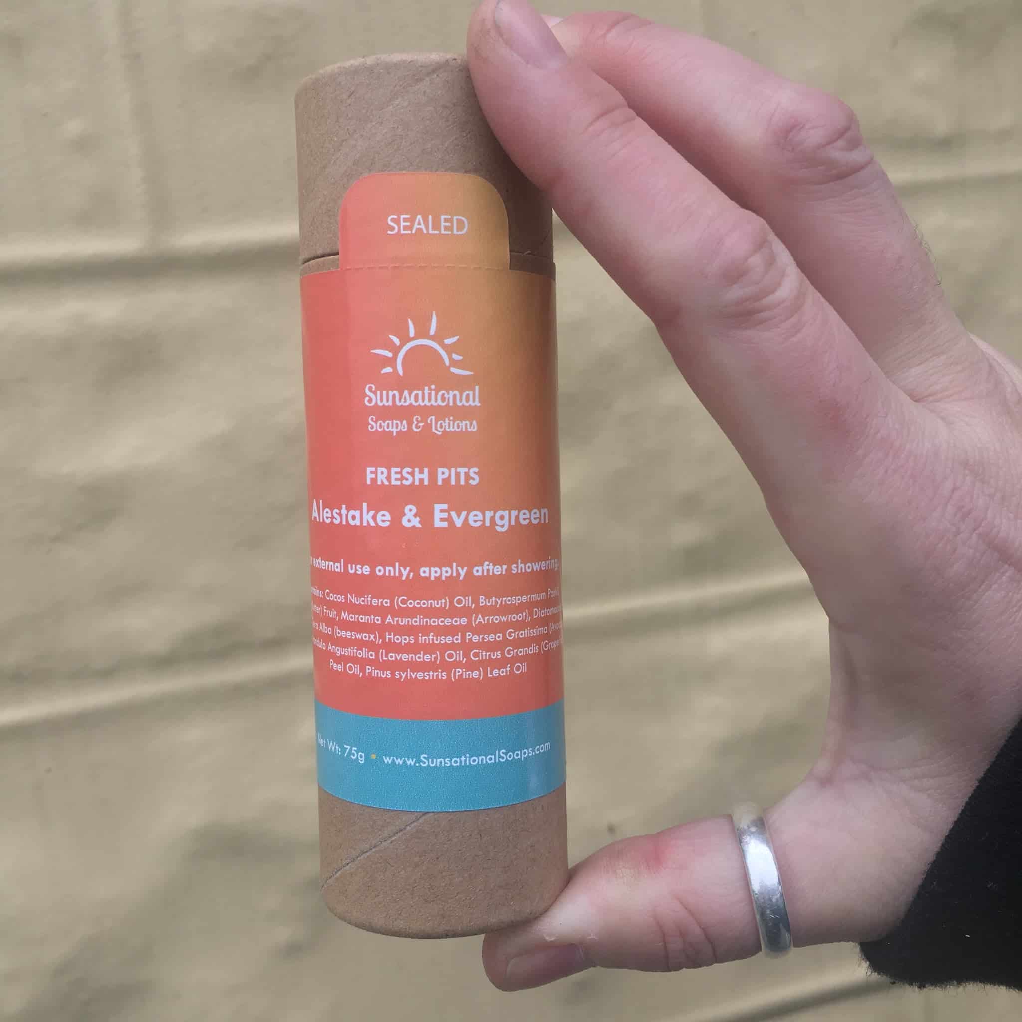Sensitive skin deodorant  Sunsational Soaps &  Lotions