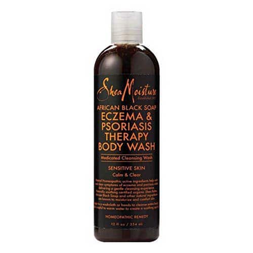 Shea Moisture African Black Soap Eczema And Psoriasis Therapy Body Wash ...