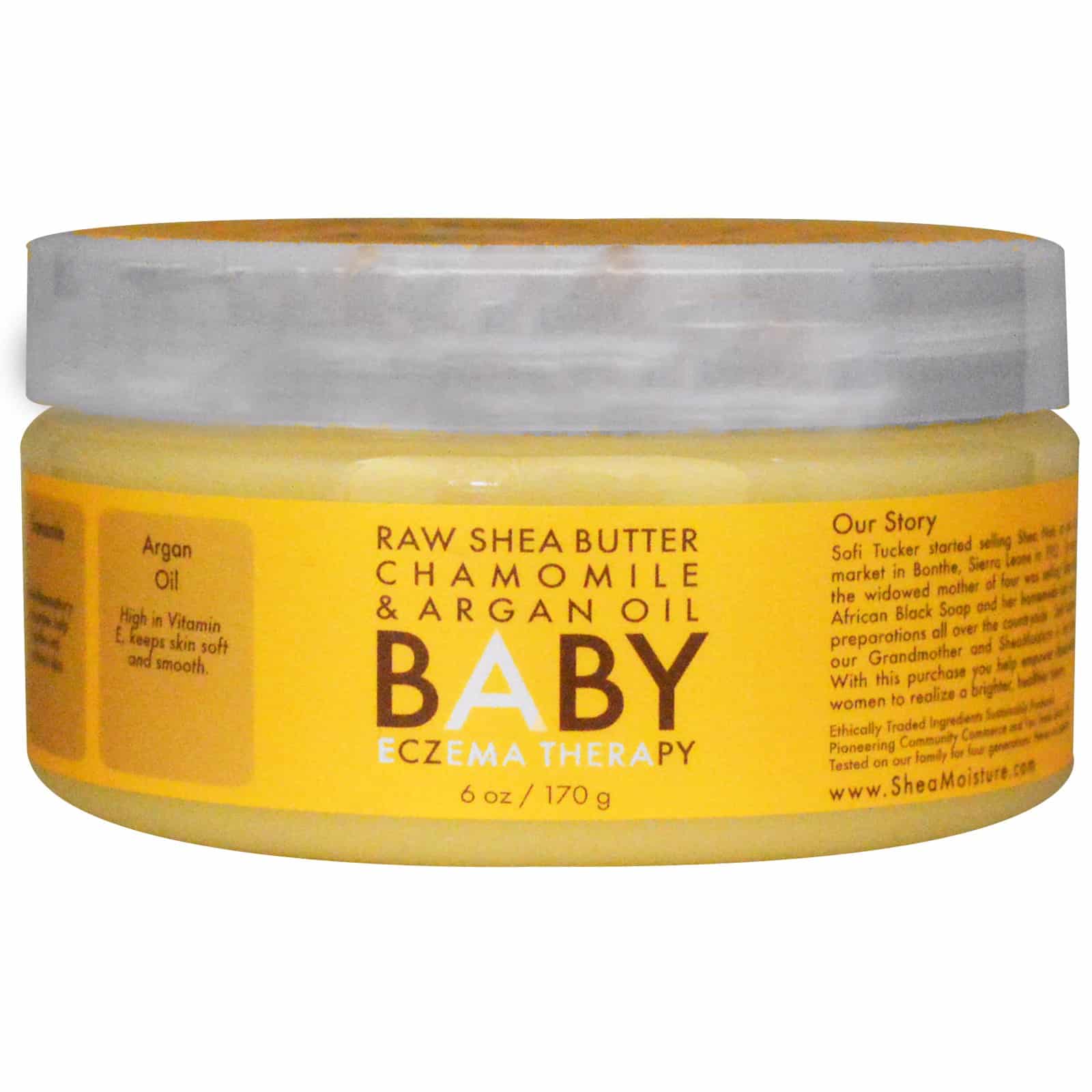 Shea Moisture, Baby Eczema Therapy, Raw Shea Butter Chamomile &  Argan ...