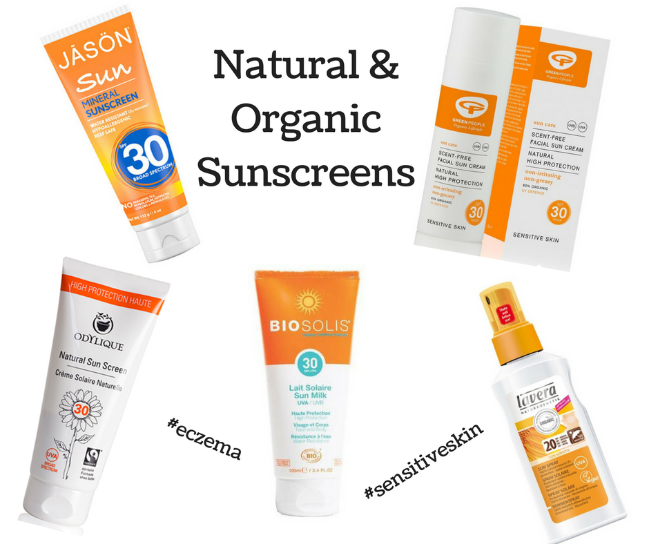 Sunscreens for skin prone to eczema