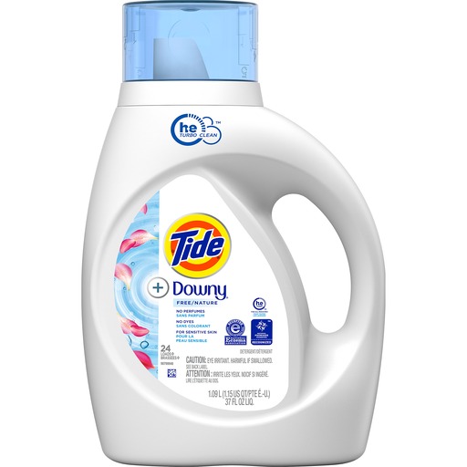 Tide Plus Downy Free Liquid Laundry Detergent, Recognized ...