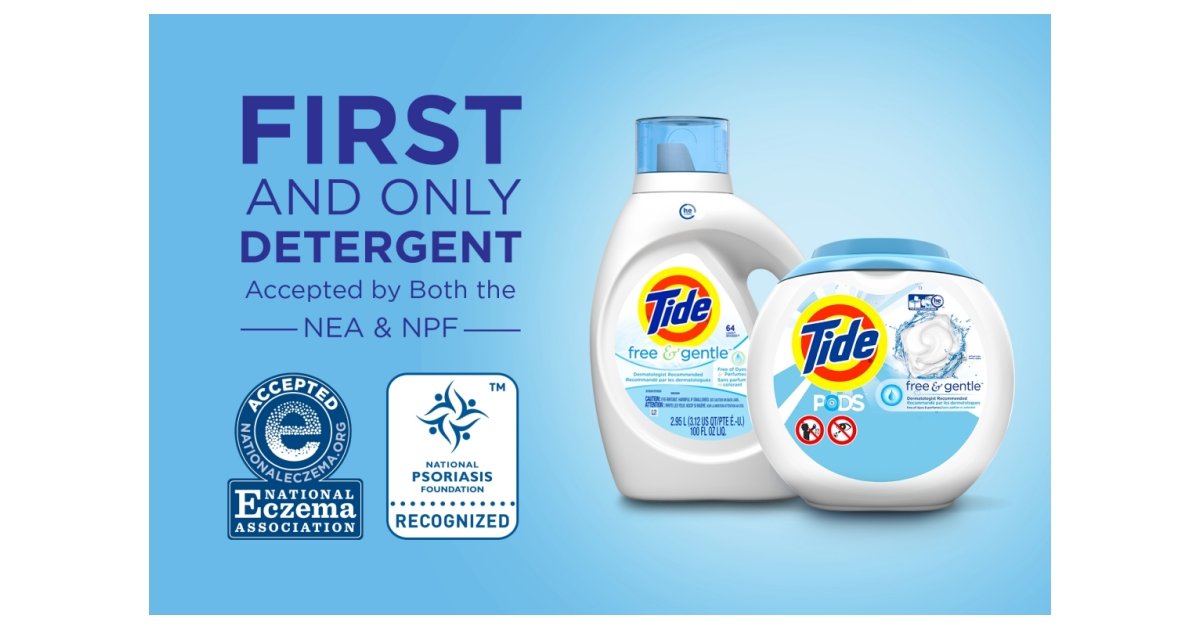 Tide® Recognized as a Leader in Laundry for Sensitive Skin ...