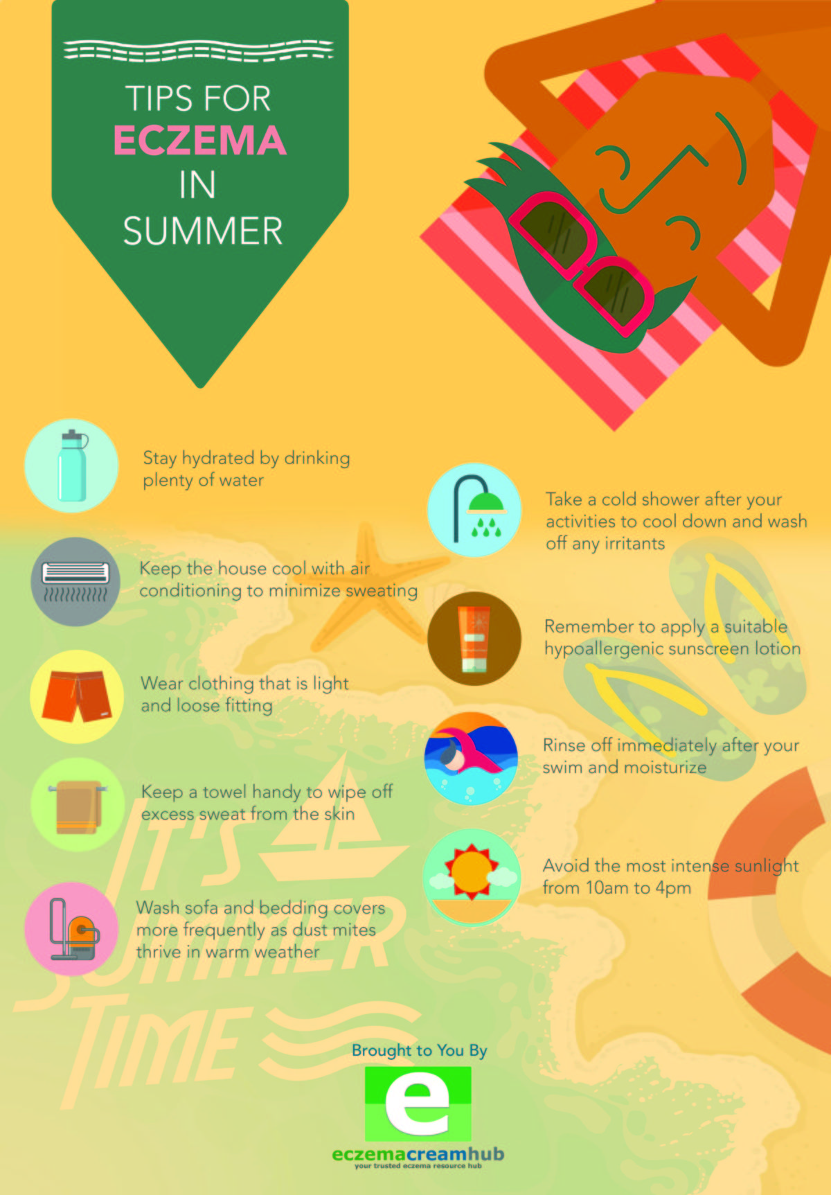 Tips for Eczema in Summer