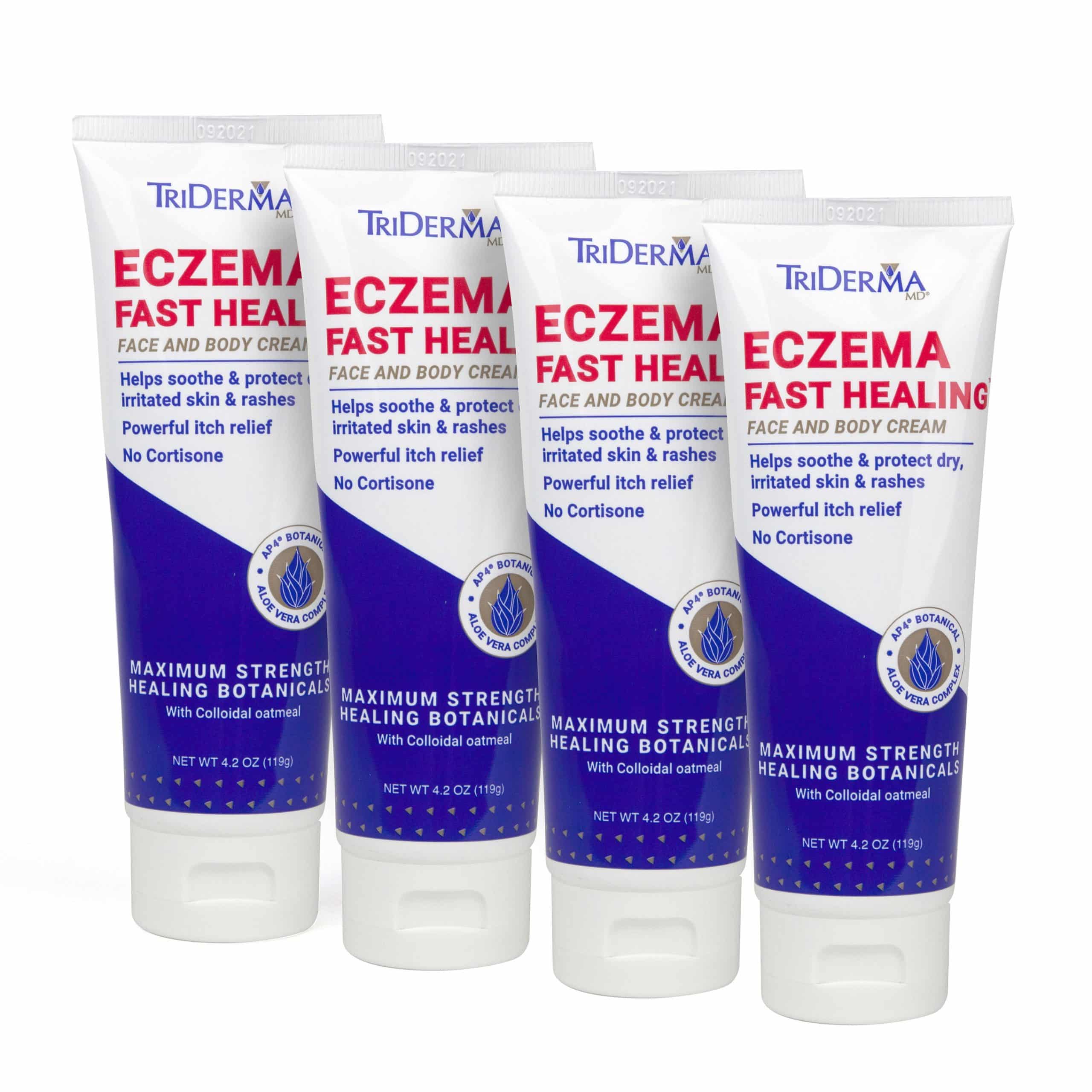 TriDerma Eczema Fast Healing Cream Value 4