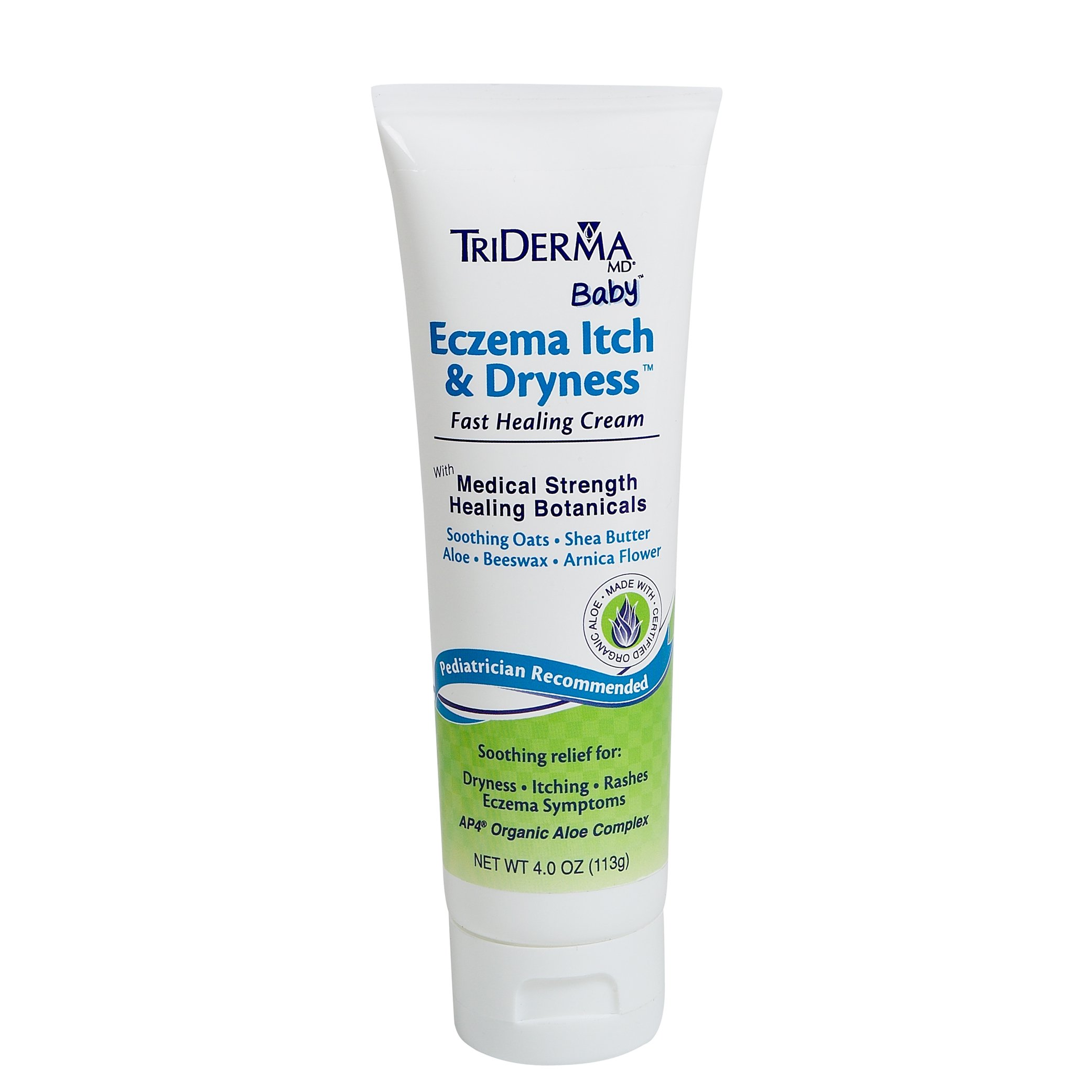 TriDerma Eczema Itch Dryness Fast Healing Cream for Babies 4 oz