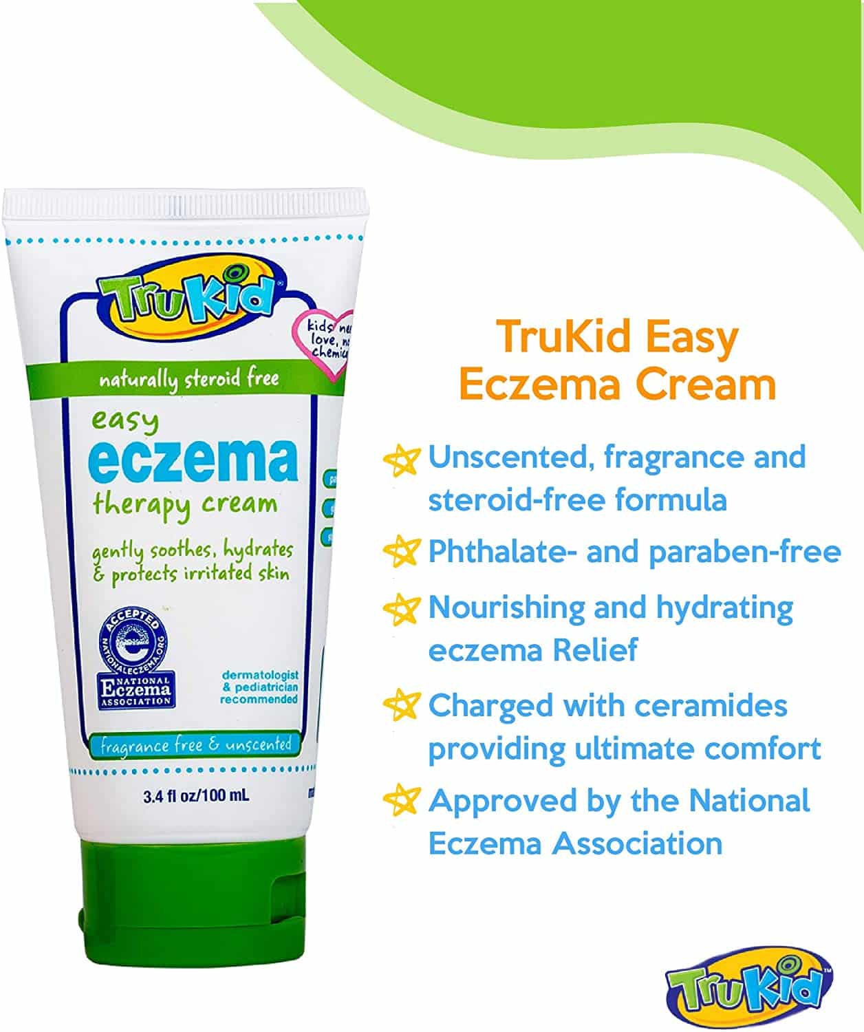 Wholesale TruKid Eczema Skin Cream for Sensitive Skin  Safe, Unscented ...